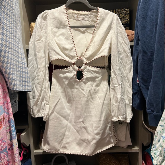 Zimmermann corsage braid cut out dress - Picture 3 of 6